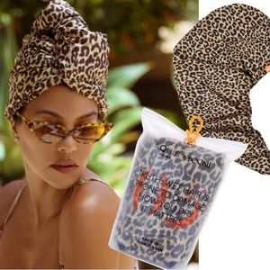 Aquis x Poosh Rapid Dry Reversible Hair Turban